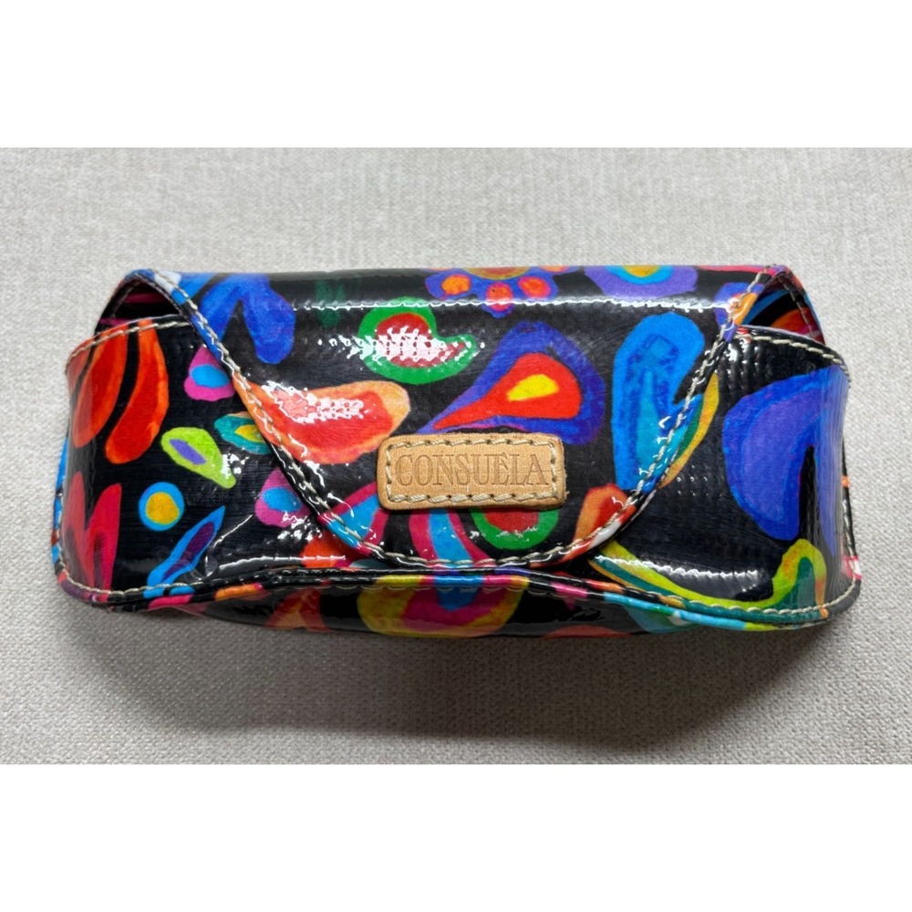 Consuela Eye Glasses Sunglasses Case Bright Multicolored
